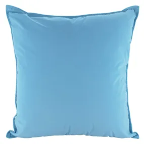 Sky Blue Velvet Cushion - 55cm x 55cm