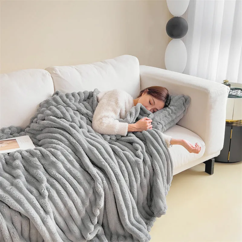 Snuggle Blanket: Luxurious Weighted Winter Blanket