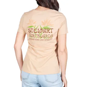 STEWART BLOOMING BIRDS WOMENS S/S T-SHIRT