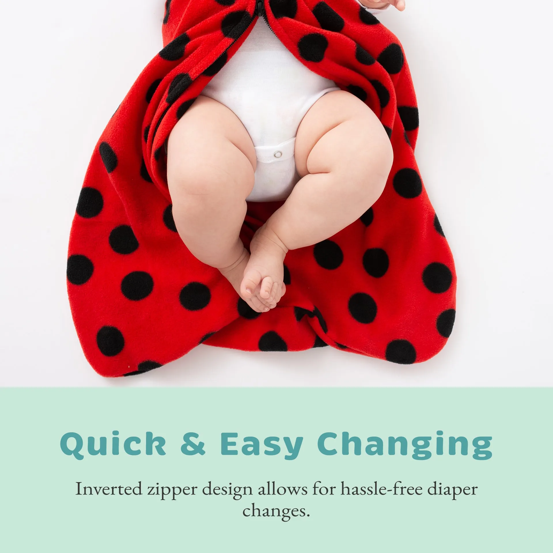 Strawberry Fleece Wearable Blanket