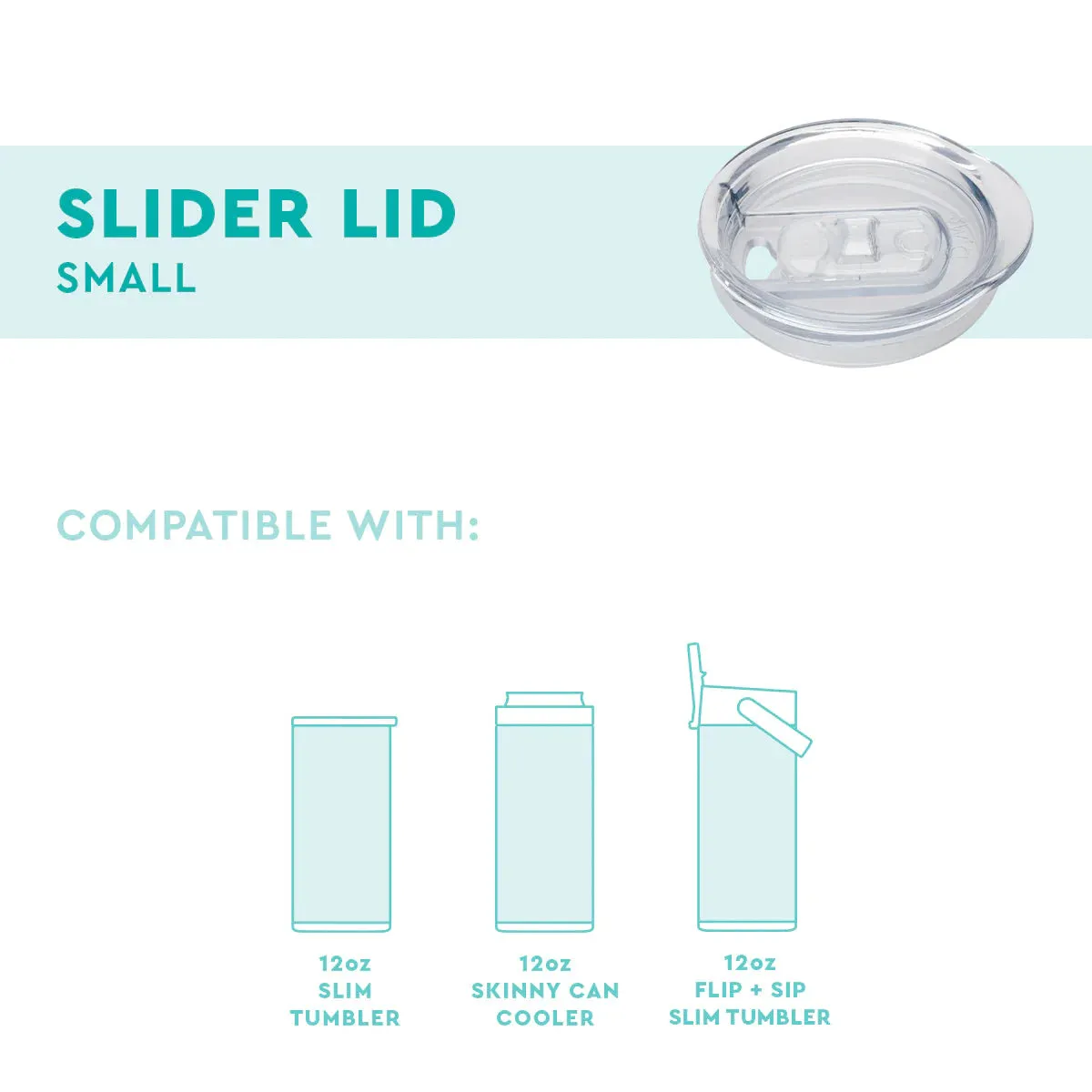 Swig Clear Slider Lid