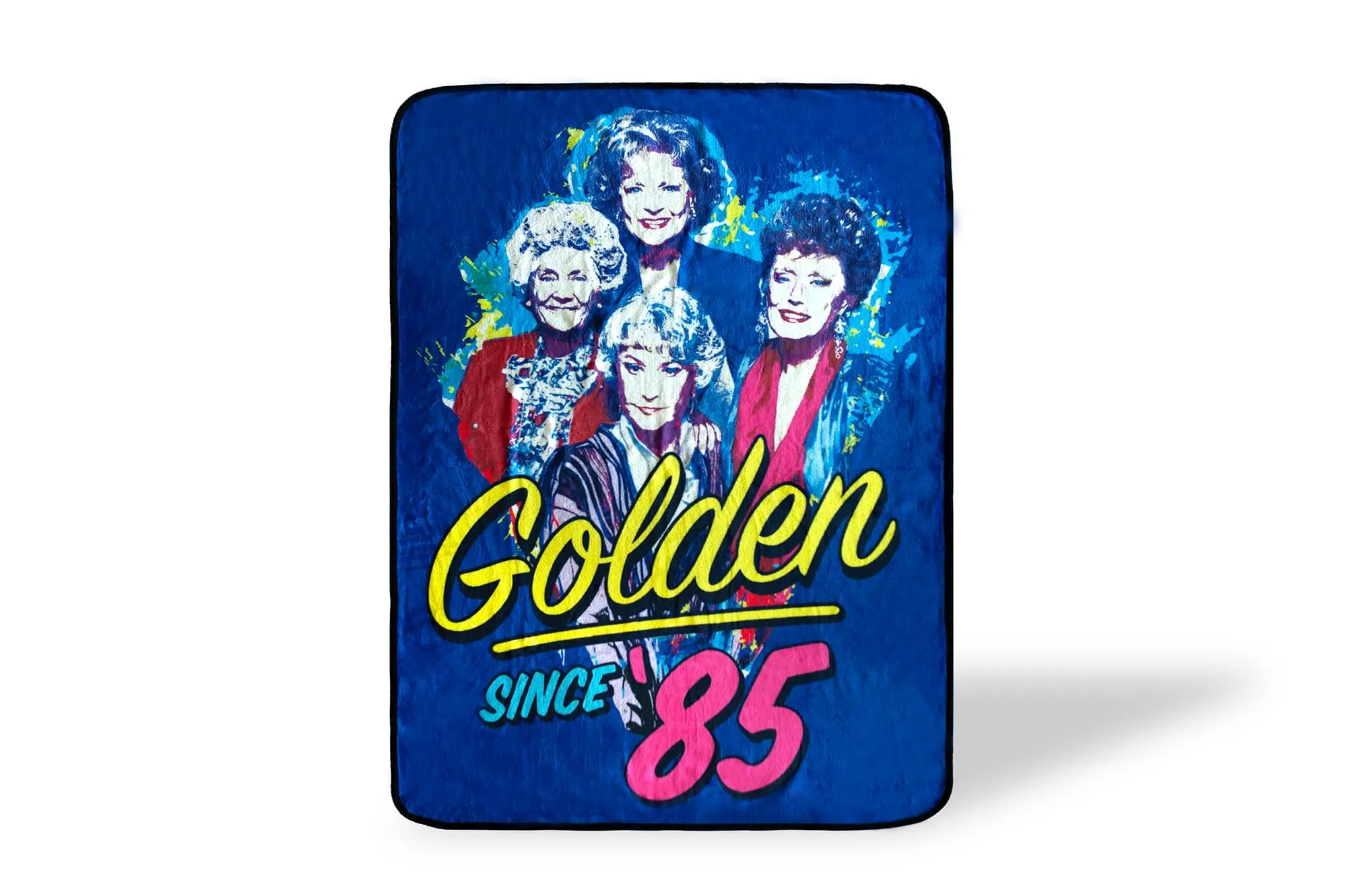 The Golden Girls Golden Since 85 Large Fleece Throw Blanket | 60 x 45 Inches