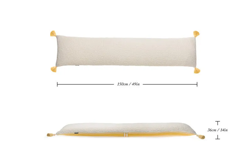 THE OUTLET: Cosset Body Pillow – Boucle / Golden Rod