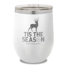 Tis The Season 12oz Stemless Wine Cup