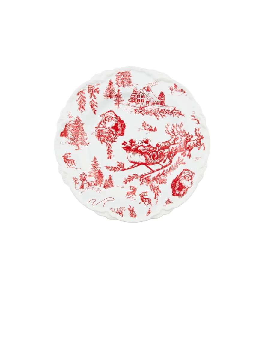 Toile Dessert Plates