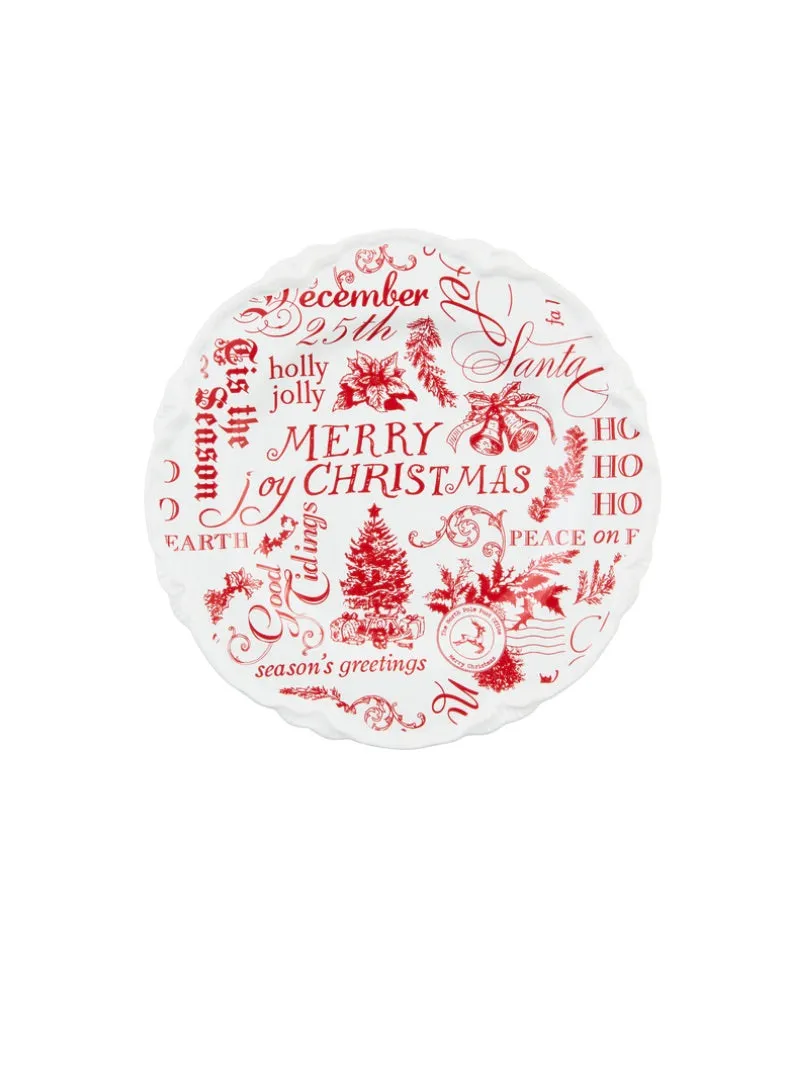 Toile Dessert Plates