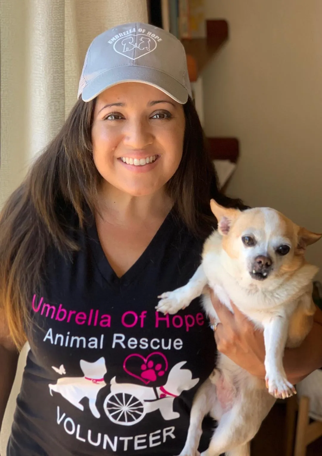 Umbrella of Hope Relaxed Fit V-Neck (Available in several colors)