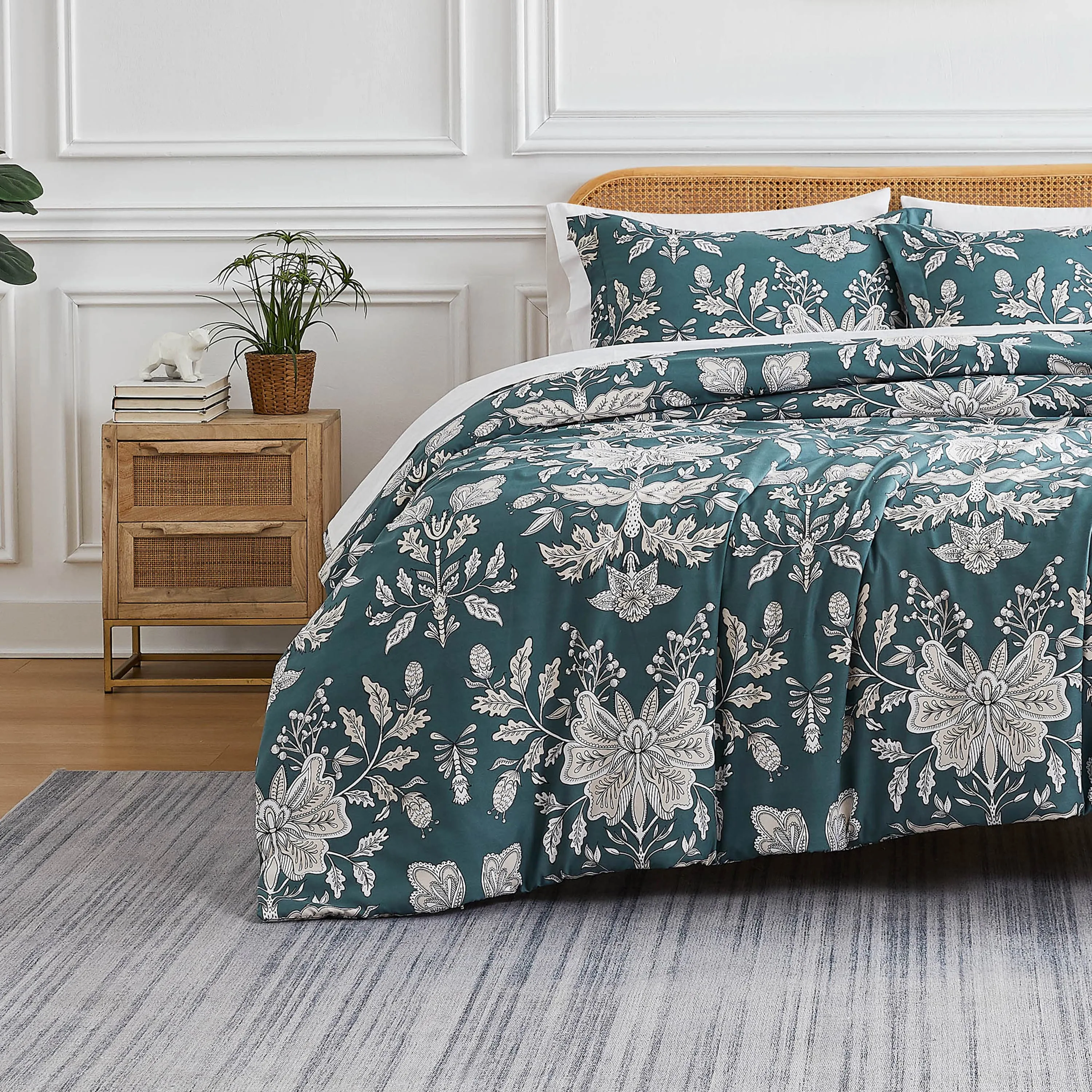 Vintage Garden Duvet Cover Set