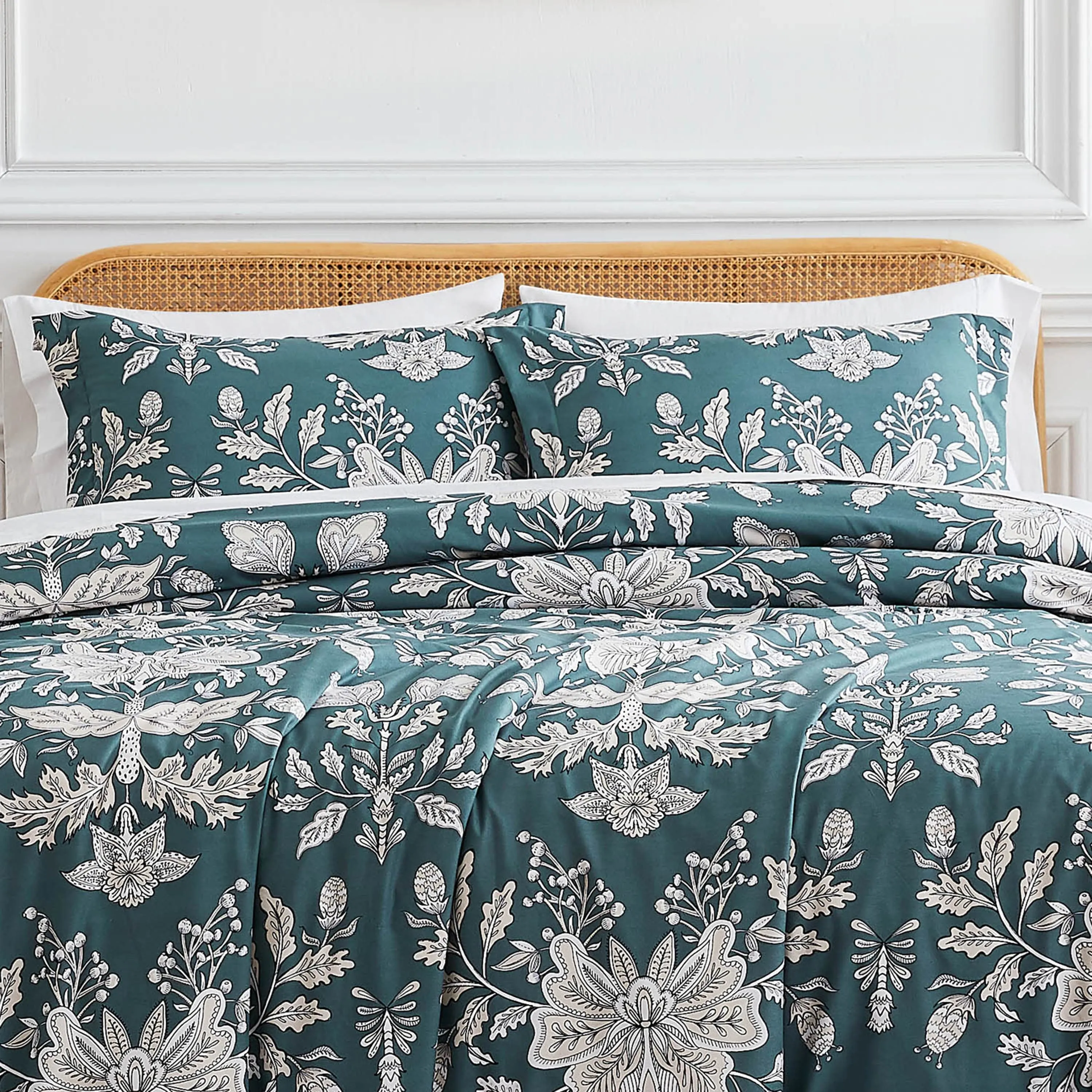 Vintage Garden Duvet Cover Set