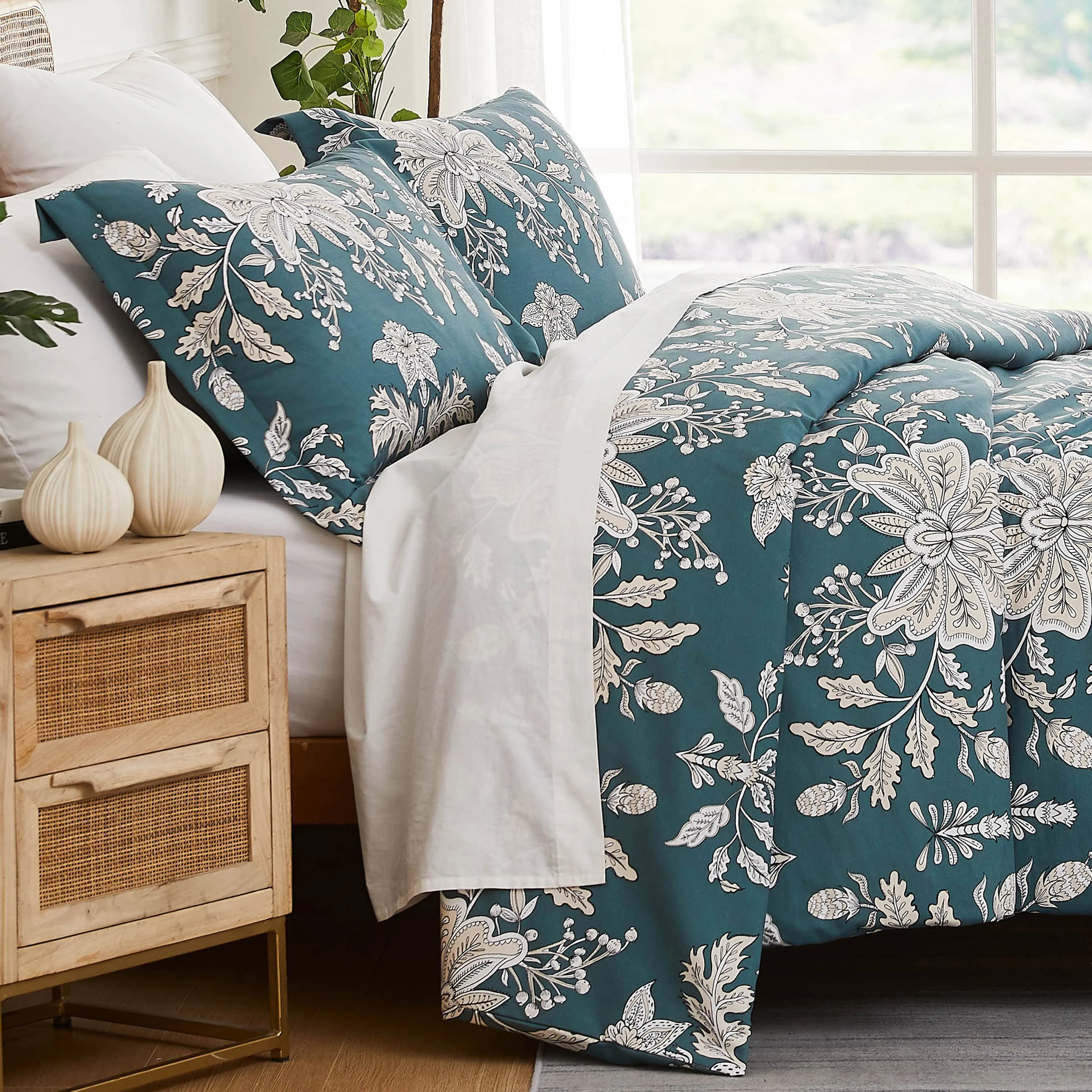 Vintage Garden Duvet Cover Set