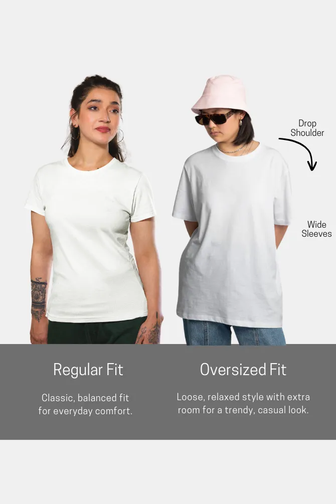 White Oversized T-shirt for women