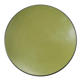 Yanco BM-107GR Birmingham Green 7 1/2" Melamine Round Plate, Pack of 48