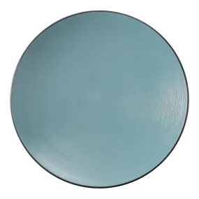 Yanco BM-107TL Birmingham Teal 7 1/2" X 7/8" Melamine Round Plate, Pack of 48