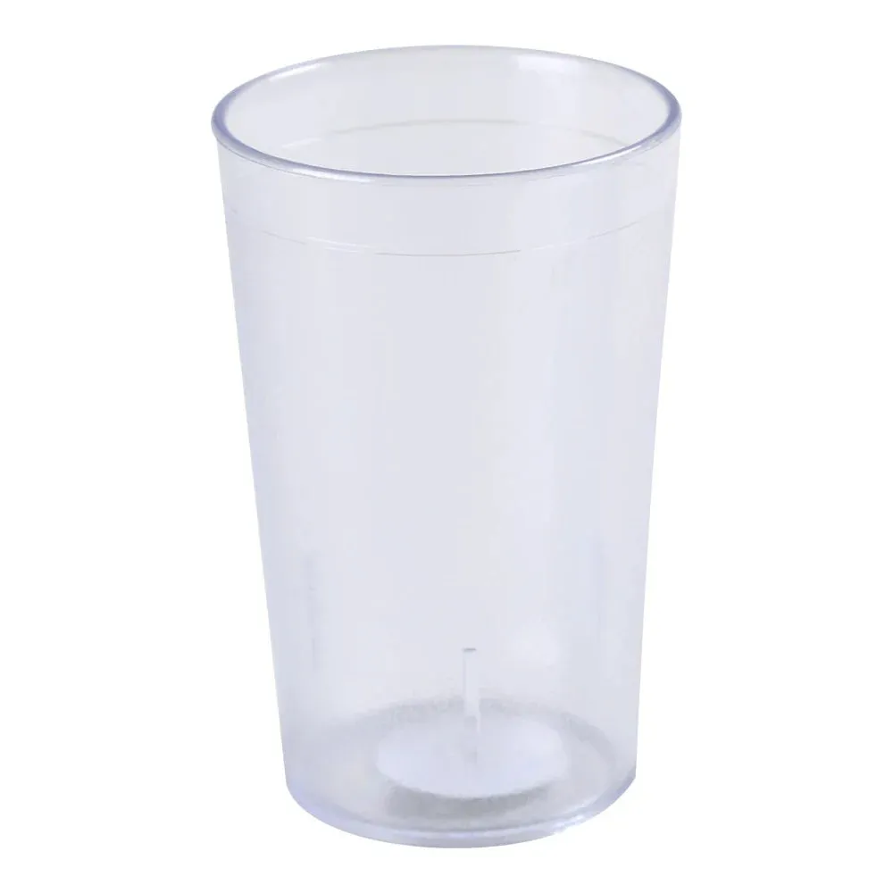 Yanco PT-016C 16 Oz Clear Plastic Tumbler, Pack of 72